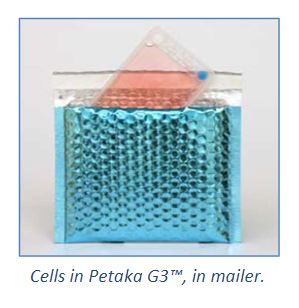 Shipping Live Cells at Room Temperature - and More Benefits of Using the Petaka G3 in Biomanufacturing