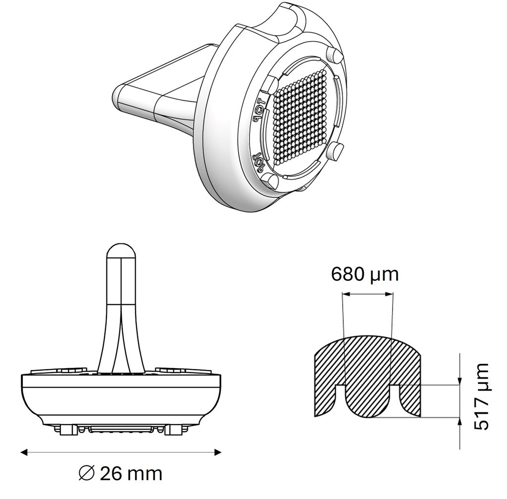 Stampwell U-Shape - For the Creation of an Array of U-Shaped Microwells In Hydrogels to Easily Grow Spheroids - GRE-MOU-U