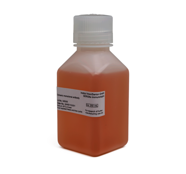 Anti-Varicella Zoster Virus (VZV) monoclonal antibody, IgM, in human matrix, chimeric - MAB104.001H