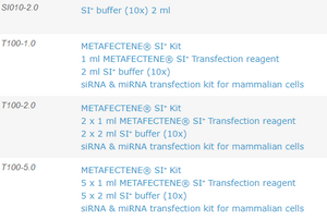 METAFECTENE® SI+ - siRNA & miRNA Transfection Reagent - T100
