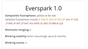 Everspark - Super-Resolution Microscopy Mounting Buffer - KMO-ETE