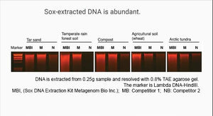 Soil DNA Extraction Kit (Sox, 50 Samples)
