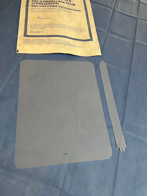 13.5” x 10” Amnion Desiccation Tray with Snap-in Spacer Bridge (Single Use) - Pack of 25