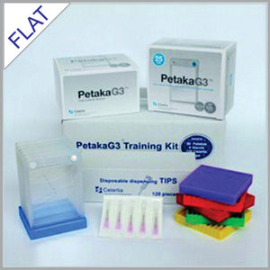 Celartia Trial Kit FLAT (50 PetakaG3 FLAT, 6 stands & 100 tips)